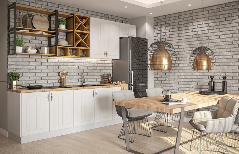 Модульная кухня Монако Сандал